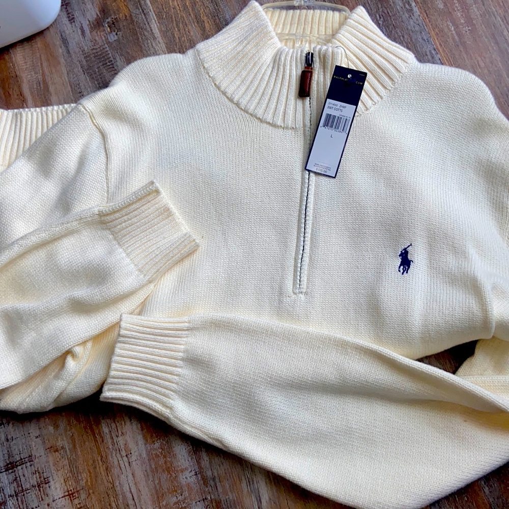 Men’s polo sweater